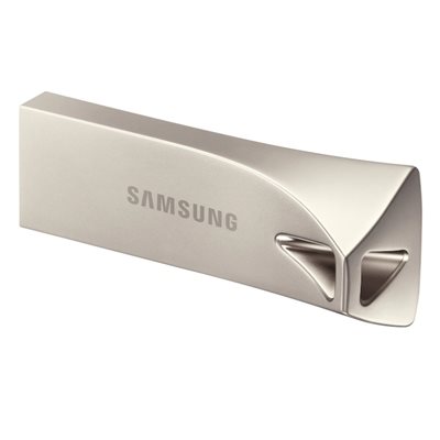 Samsung 128GB BAR Plus, USB 3.1 -muistitikku, 400 MB/s, Champagne Silver