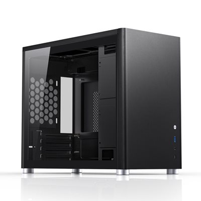 Jonsbo D30 Black, mATX -kotelo, musta