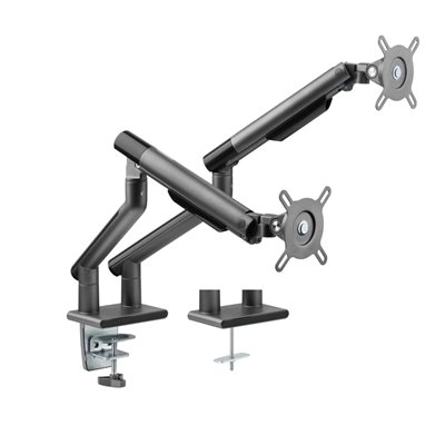 Alterzone 17-32" x2 Arm Duo, -pöytäteline kahdelle näytölle, tähtiharmaa