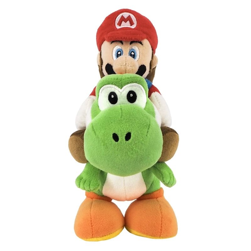 1UP Distribution Nintendo Together Plush - Super Mario and Yoshi -pehmolelu, 21cm