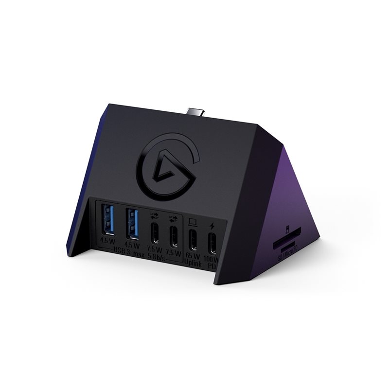 Elgato USB Hub for Stream Deck +, musta