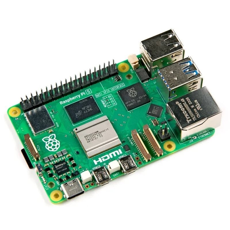 Raspberry Pi Pi 5, yhden piirilevyn itsenäinen alusta, 4GB