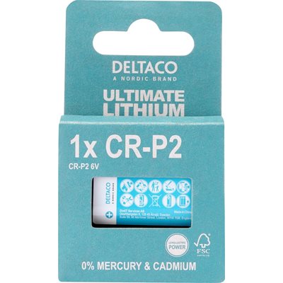 Deltaco CR-P2 -paristo