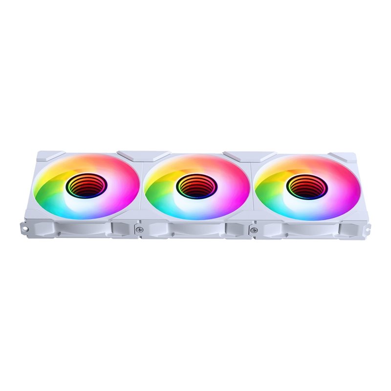 Phanteks (Outlet) M25-120 Gen2 Reverse D-RGB - Triple Pack, 120mm PWM-laitetuuletinsarja, valkoinen