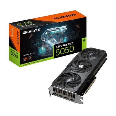 Gigabyte GeForce RTX 5050 GAMING OC -näytönohjain, 8GB GDDR6