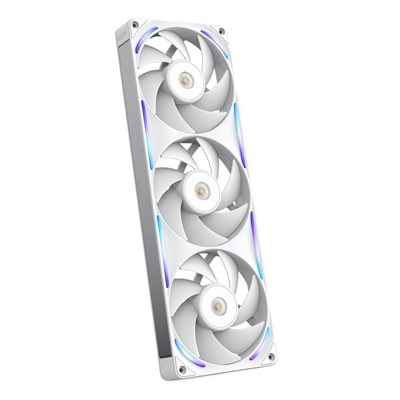 NZXT F360X, 360mm PWM-laitetuuletin, valkoinen