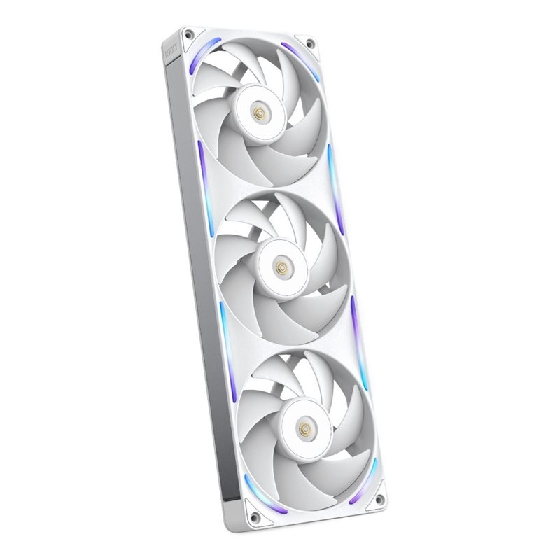 NZXT F360X, 360mm PWM-laitetuuletin, valkoinen