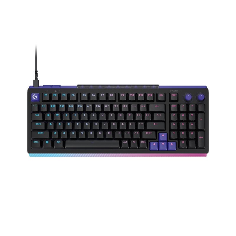 Logitech G512 X 98, analoginen TMR / mekaaninen pelinäppäimistö, Tactile, musta