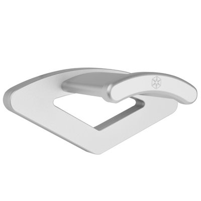 SilverStone SST-EBA02S kuuloketeline, hopea