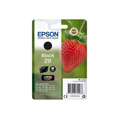 Epson 29 Claria Home Ink Strawberry -väriainekasetti, musta