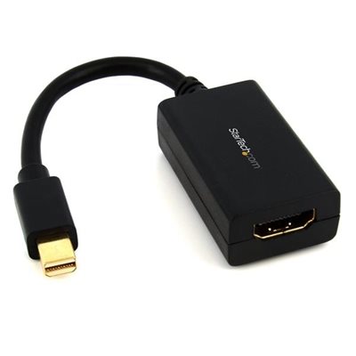 StarTech.com Mini DisplayPort 1.2 - HDMI 1.4 -adapteri, 13cm, musta