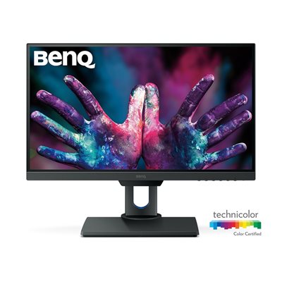 BenQ 25" PD2500Q, 2K QHD -monitori, musta