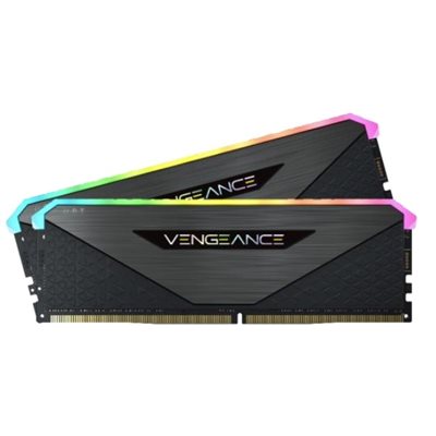 Corsair 32GB (2 x 16GB) Vengeance RGB RT, DDR4 3600MHz, CL18, 1.35V, musta