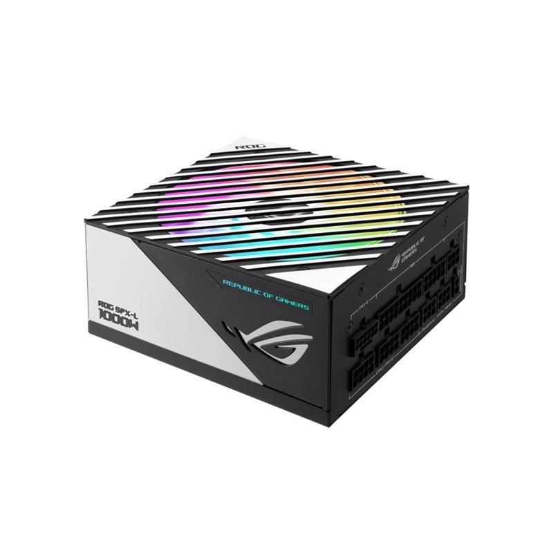 Asus 1000W ROG Loki Platinum, modulaarinen SFX-L -virtalähde, PCIe 5.0, musta/hopea