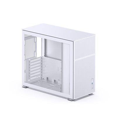 Jonsbo D41 MESH White, ikkunallinen miditornikotelo, valkoinen