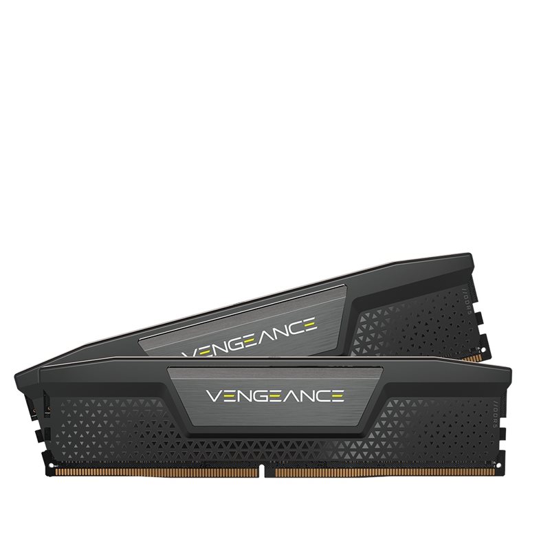 Corsair 16GB (2 x 8GB) Vengeance, DDR5 5200MHz, CL40, 1.25V, musta/harmaa