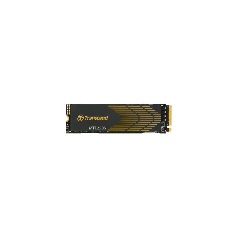 Transcend 2TB 250S NVMe SSD-levy, M.2 2280, PCIe Gen4 x4, 7100/6500 MB/s