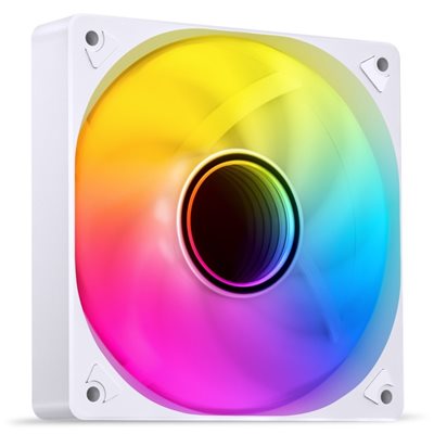 Jonsbo SL-120W, 120mm PWM-laitetuuletin, valkoinen