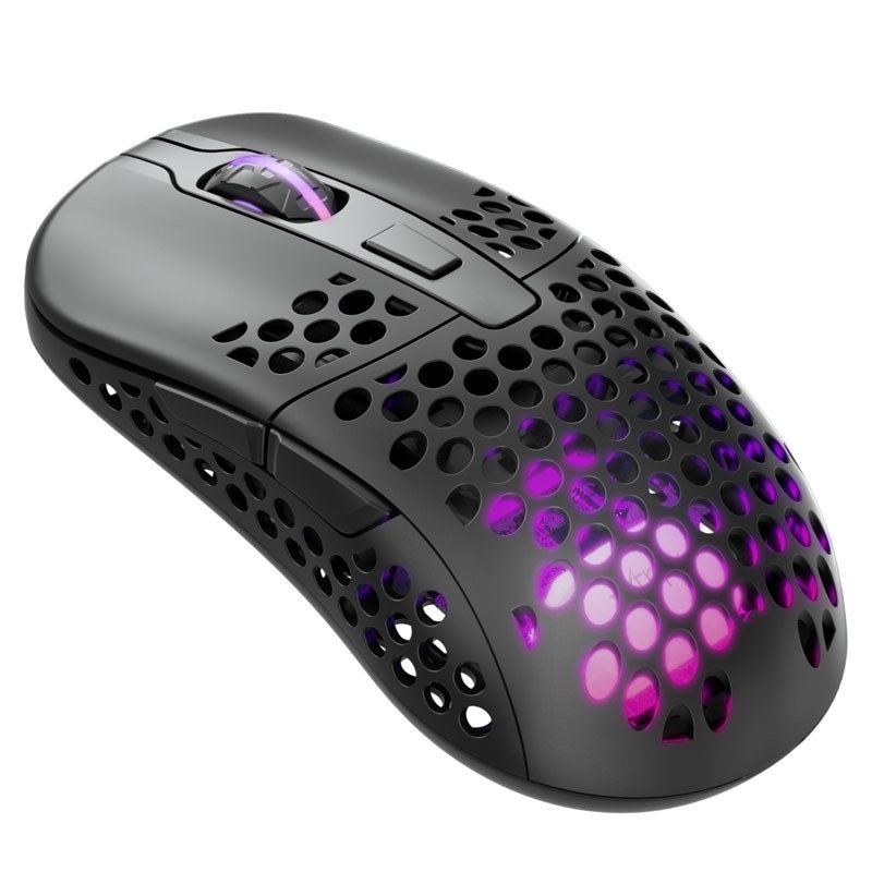 Cherry Xtrfy (Outlet) M42 RGB Wireless, langaton optinen pelihiiri, 19 000 CPI, musta