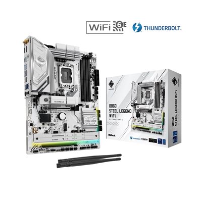 ASRock B860 Steel Legend WiFi, ATX-emolevy