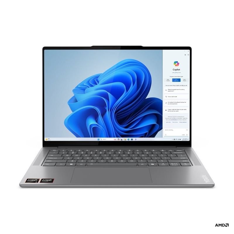 Lenovo 14,5" Yoga Pro 7 14ASP9, kannettava tietokone, Luna Grey