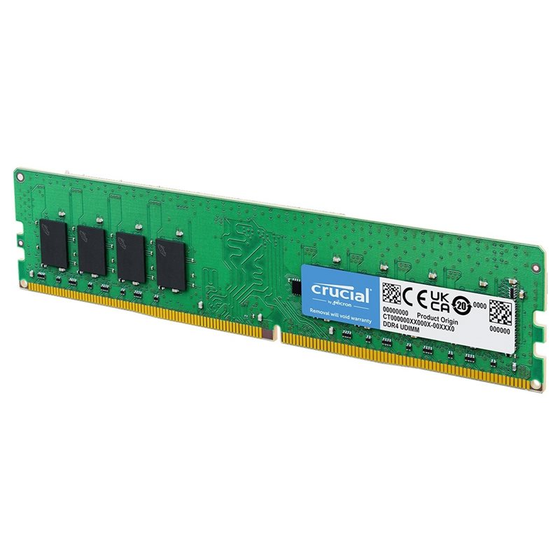 Crucial 16GB (1 x 16GB) DDR4 3200MHz, CL22, 1.20V