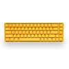 Ducky (Outlet) One 3 SF Yellow, mekaaninen näppäimistö, 65%, Cherry MX Clear, keltainen