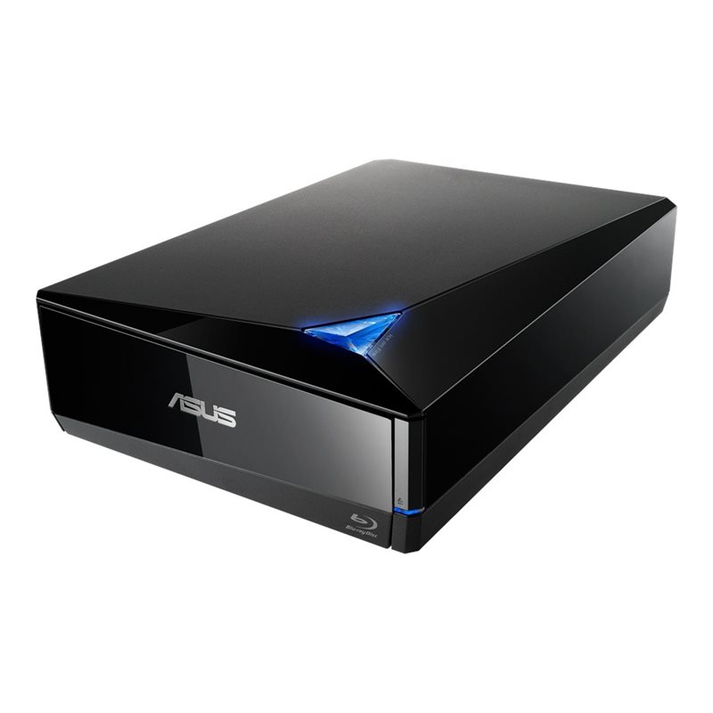 Asus (Outlet) TurboDrive (BW-16D1X-U), ulkoinen 16x polttava Blu-ray-asema, 3.2 Gen1 USB-A, musta
