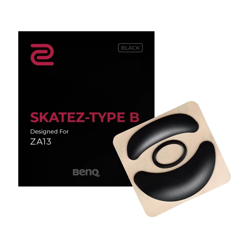ZOWIE Skatez-Type B Controlling Glide, liukuvuuden hallinta, musta