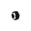 Alphacool Apex Grip HardTube Fitting -putkiliitin, 13mm, G1/4, kromi