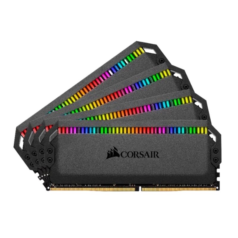 Corsair 32GB (4 x 8GB) Dominator Platinum RGB, DDR4 3200MHz, CL16, 1.35V, musta