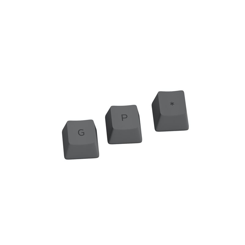 Glorious PBT-näppäinhattusarja, Nordic-Layout, Black Ash - Kuva 2