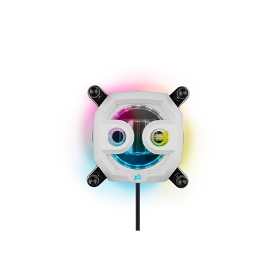 Corsair Hydro X Series XC7 RGB PRO (1851/1700/1200/AM4/AM5), CPU-blokki, valkoinen