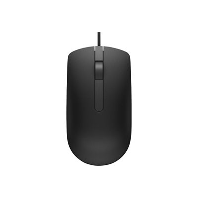 Dell Optical Mouse MS116 -hiiri, 1000 DPI, musta
