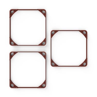 Noctua NA-SAVG1 värinää estävä tiivistesarja 120mm Noctua-tuulettimille, 3 kpl, Noctua Brown