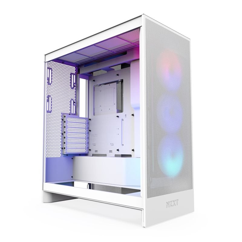 NZXT H7 Flow RGB (2024), ikkunallinen miditornikotelo, valkoinen