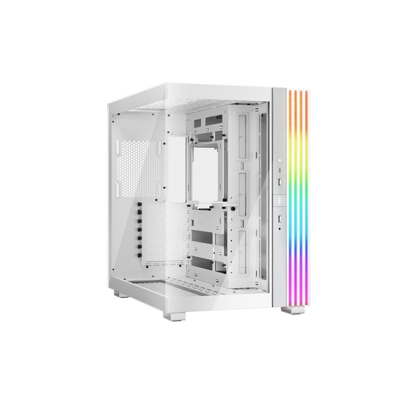 be quiet! (Outlet) LIGHT BASE 600 DX - White, ikkunallinen miditornikotelo, valkoinen