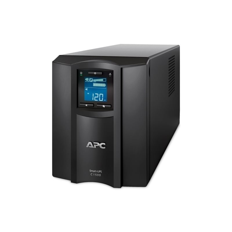 APC (Outlet) Smart-UPS SMC1500IC, linjainteraktiivinen UPS-laite, 1500VA, musta