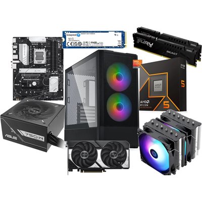 Jimm's DIY Asus RTX 5060 Ti 16GB -tuotepaketti