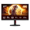 AOC 27" Q27G4SRU, 320Hz(OC) QHD-pelimonitori, musta/punainen