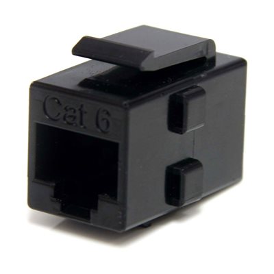 StarTech.com Cat6 RJ-45 Keystone -jatkoliitin, naaras-naaras, musta