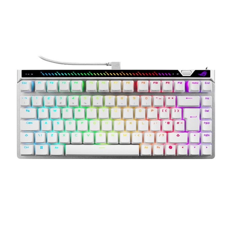 Asus ROG Falchion Ace 75 HE -näppäimistö, valkoinen