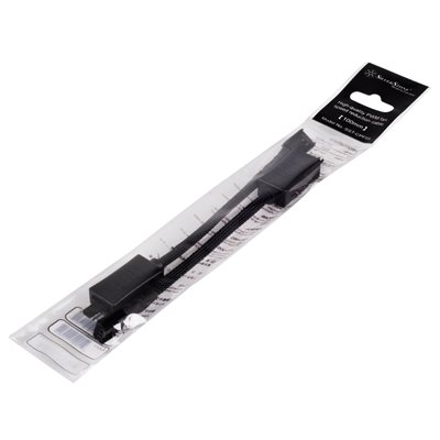 SilverStone CPF05, kaapeli tuulettimen nopeuden laskemiseksi, 100mm, musta