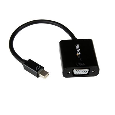 StarTech.com Mini DisplayPort 1.2 - VGA -adapteri, 18cm, musta