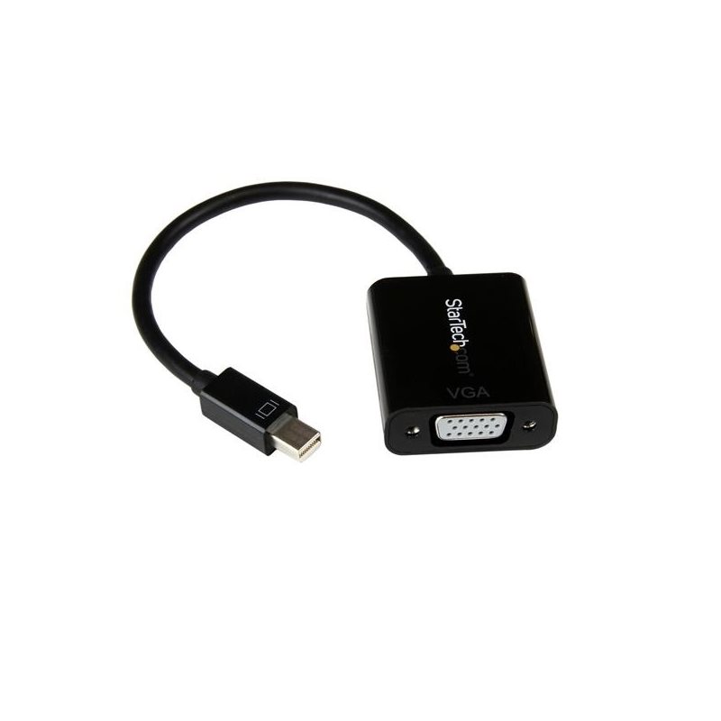 StarTech.com Mini DisplayPort 1.2 - VGA -adapteri, 18cm, musta