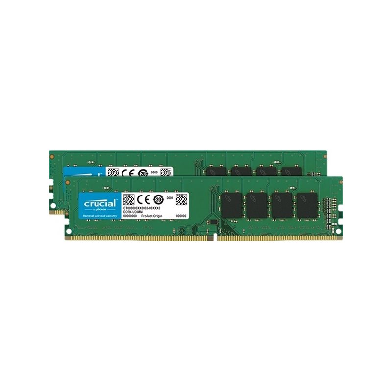 Crucial 16GB (2 x 8GB) DDR4 2400MHz, CL17, 1.20V