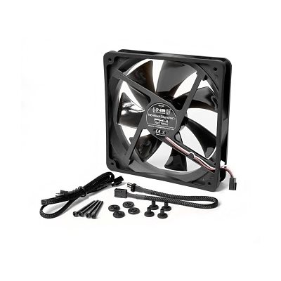 Noiseblocker 120x120x25 BlackSilent Pro, PL1 900RPM, 11 dBA