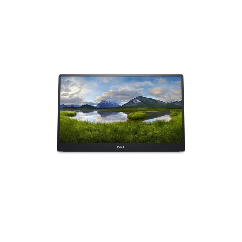 Dell 14" C1422H, Full HD -matkanäyttö, harmaa/musta
