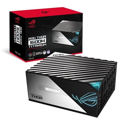Asus 1600W ROG Thor Titanium, ATX-virtalähde, PCIe 5.0 -valmis, 80 Plus Titanium