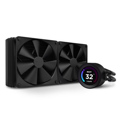 NZXT Kraken Elite 280, 280mm AIO-nestejäähdytysratkaisu prosessorille, musta